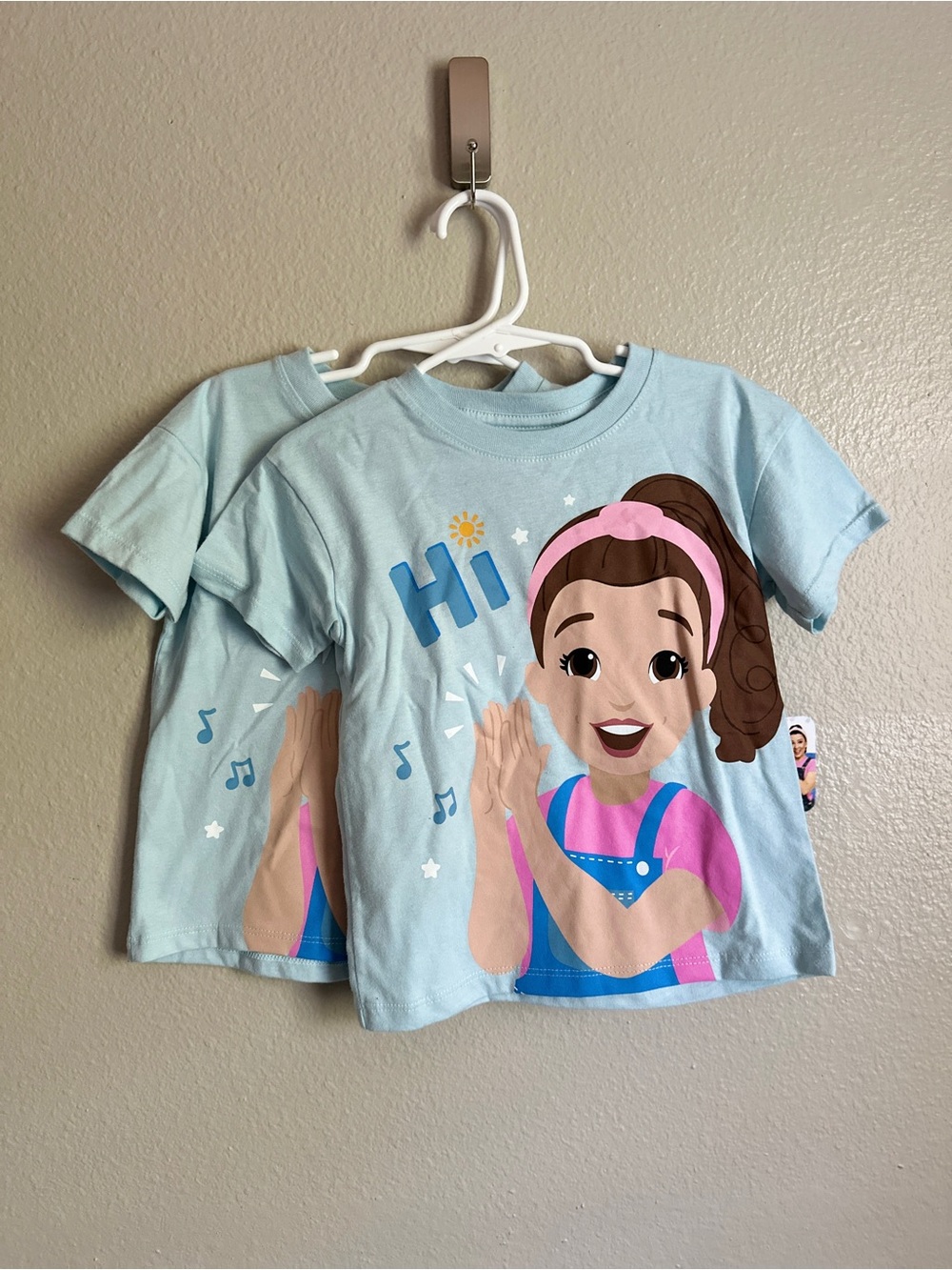 NWT Ms. Rachel size 3T short sleeve graphic t-shirt in 100% cotton